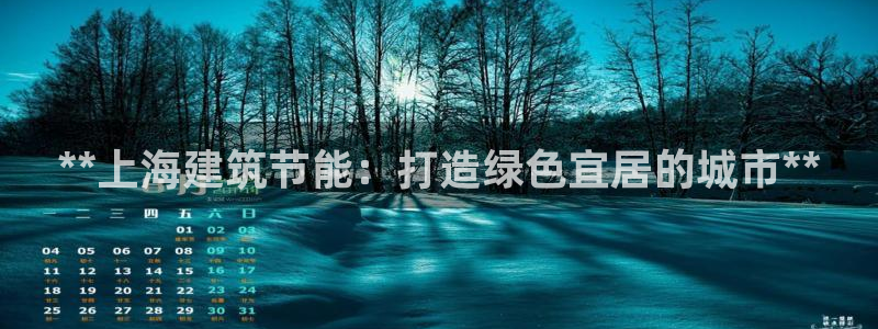 e尊国际官网·网址：**上海建筑节能：打造绿色宜居的城市**
