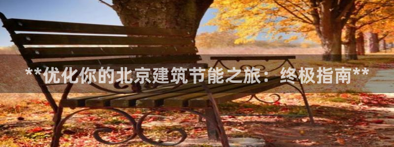e尊国际官网app：**优化你的北京建筑节能之旅：终极指南**