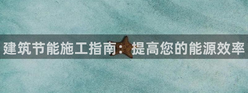 e尊国际-可可计划：建筑节能施工指南：提高您的能源效率
