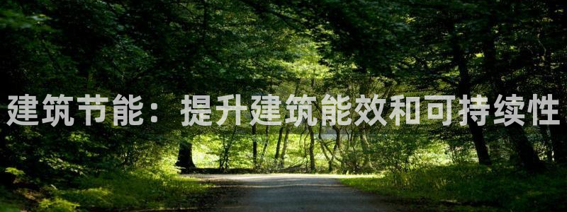 e尊国际官网：建筑节能：提升建筑能效和可持续性
