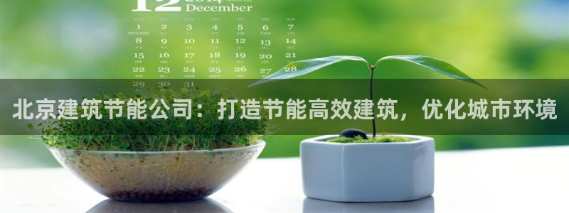 e尊电竞：北京建筑节能公司：打造节能高效建筑，优化城市环境