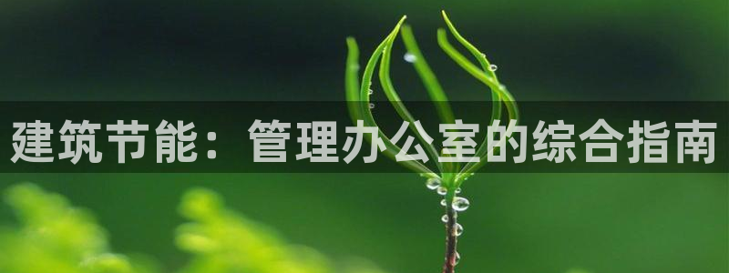 e尊国际娱乐官网地址：建筑节能：管理办公室的综合指南