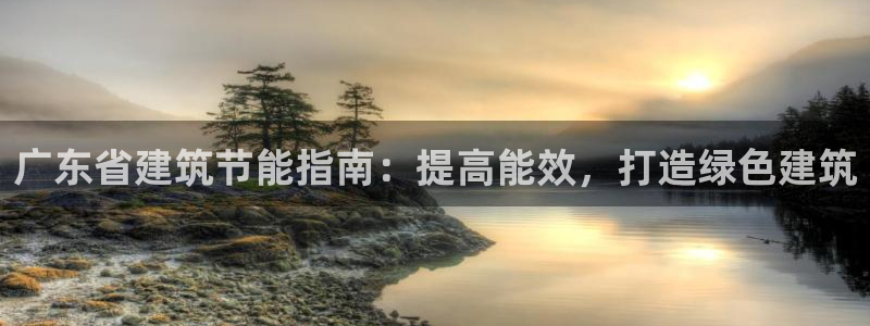 e尊国际官网：广东省建筑节能指南：提高能效，打造绿色建筑
