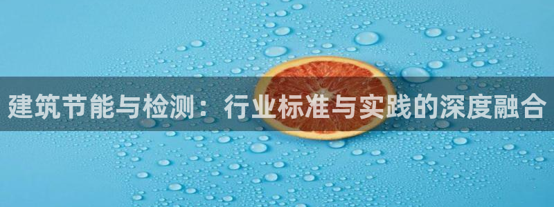 e尊国际官网：建筑节能与检测：行业标准与实践的深度融合