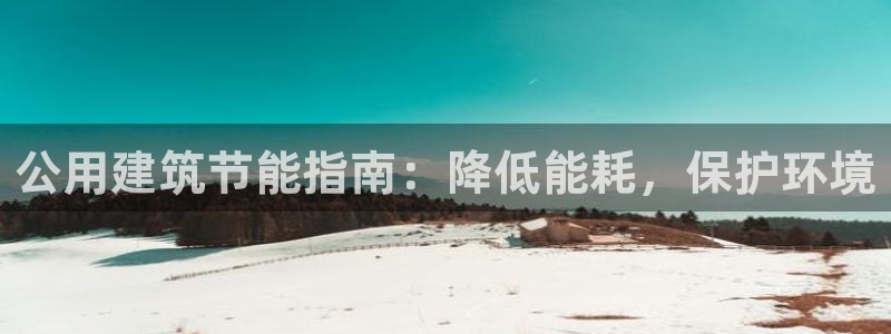 e尊国际的手机登录网站：公用建筑节能指南：降低能耗，保护环境