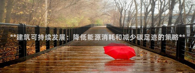 e尊国际官方网站：**建筑可持续发展：降低能源消耗和减少碳足迹的策略**