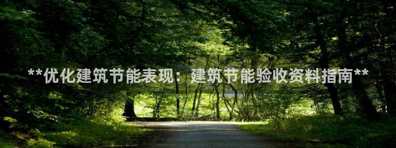 e尊国际客服：**优化建筑节能表现：建筑节能验收资料指南**