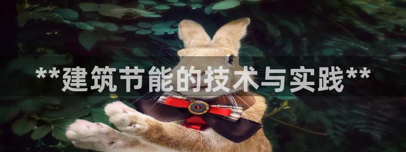 e尊官网：**建筑节能的技术与实践**