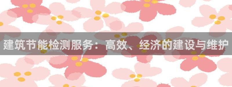 e尊国际地址：建筑节能检测服务：高效、经济的建设与维护