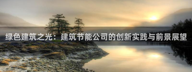 e尊国际娱乐官网下载：绿色建筑之光：建筑节能公司的创新实践与前景展望