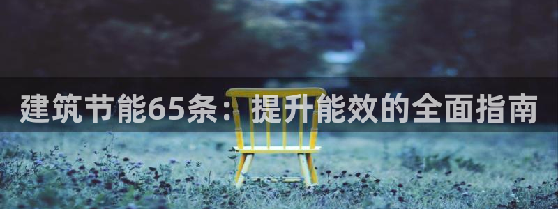 e尊国际的手机登录网站：建筑节能65条：提升能效的全面指南